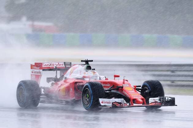 Motorsports: FIA Formula One World Championship WM Weltmeisterschaft 2016, Grand Prix of Hungary, 5 Sebastian Vettel (GER, Scuderia Ferrari), xHOCHxZWEIx