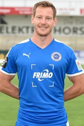 Fußball 3. Liga, Porträttermin 2016 2017 Sportfreunde Lotte am 23.07.2016 im FRIMO Stadion in Lotte Tim Wendel (Lotte) mt