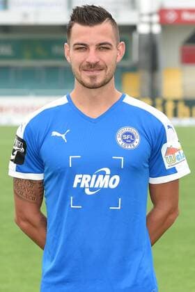 Fußball 3. Liga, Porträttermin 2016 2017 Sportfreunde Lotte am 23.07.2016 im FRIMO Stadion in Lotte Bernd Rosinger (Lotte) mt
