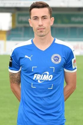 Fußball 3. Liga, Porträttermin 2016 2017 Sportfreunde Lotte am 23.07.2016 im FRIMO Stadion in Lotte Phillipp Steinhart (Lotte) mt