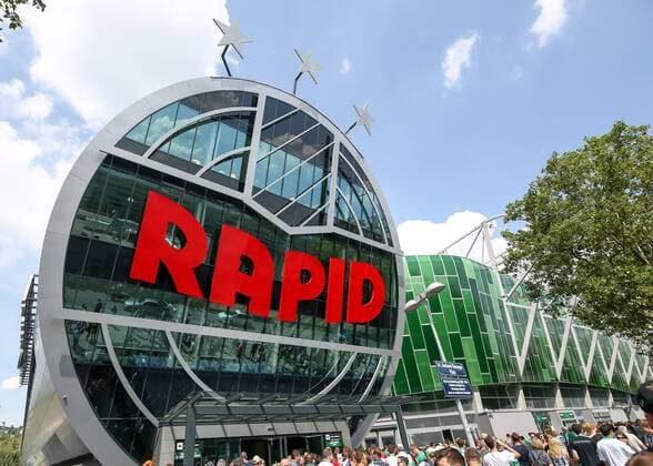 23.07.2016, Allianz Stadion, Wien, AUT, 1. FBL, SK Rapid Wien vs SV Guntamatic Ried, 1. Runde, im Bild Allianz Stadion Rapid Roehre during the Austrian Football Bundesliga 1st round Match between SK Rapid Wien and SV Guntamatic Ried at the Allianz Stadion, Vienna, Austria on 2016 07 23. Wien  EX_AFO  