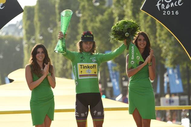 Tour de France, Siegerehrung Gesamtwertungen 24-07-2016 Tour De France; Tappa 21 Chantilly - Paris; 2016, Tinkoff; Sagan, Peter; Paris; 
