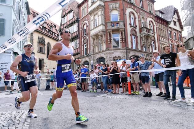 Triathlon 24.07.2016 2. Mey Generalbau Citytriathlon Tuebingen 2016 Sprintdistanz, Laufen 