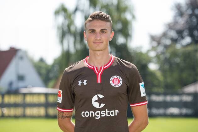 Fußball, GER, 2.Bundesliga, Porträttermin 2016 2017, FC St.Pauli, Philipp Ziereis