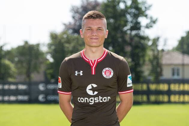 Fußball, GER, 2.Bundesliga, Porträttermin 2016 2017, FC St.Pauli, Nico Empen