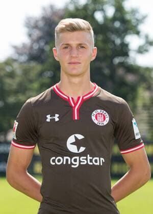 Fußball, GER, 2.Bundesliga, Porträttermin 2016 2017, FC St.Pauli, Dennis Rosin