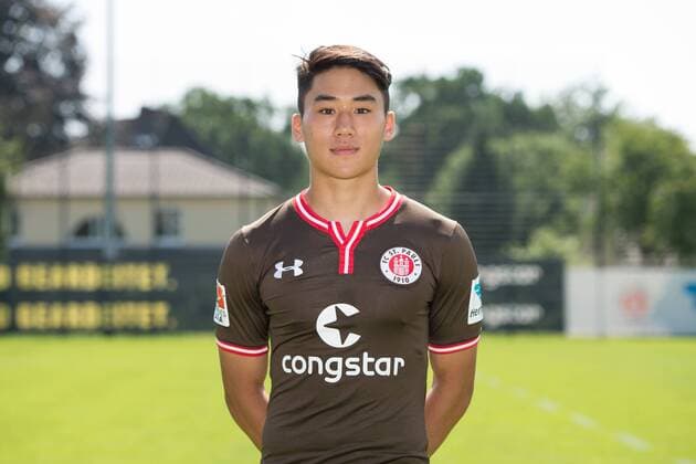 Fußball, GER, 2.Bundesliga, Porträttermin 2016 2017, FC St.Pauli, Kyoungrok Choi