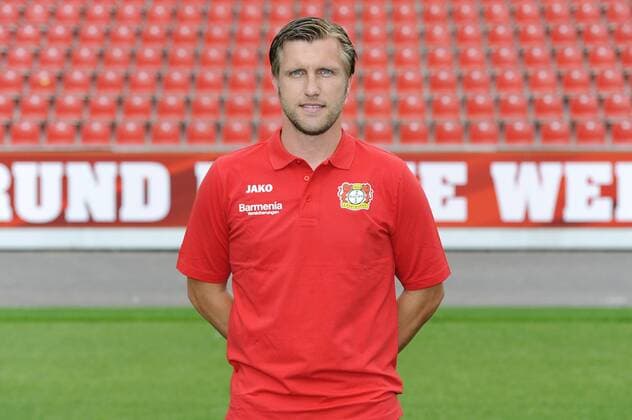 Porträt: Fußball, GER, 1.BL, Bundesliga, Liga, Porträttermin 2016 2017, Bayer Leverkusen: Co Trainer Markus Krösche (Leverkusen). Einzelbild, Portrait, Porträt.