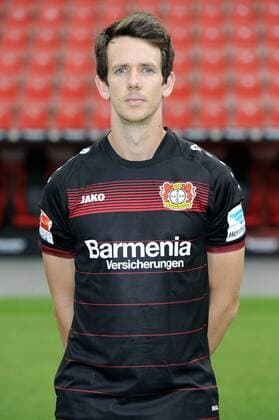 Porträt: Fußball, GER, 1.BL, Bundesliga, Liga, Porträttermin 2016 2017, Bayer Leverkusen: Robbie Kruse (Leverkusen). Einzelbild, Portrait, Porträt.