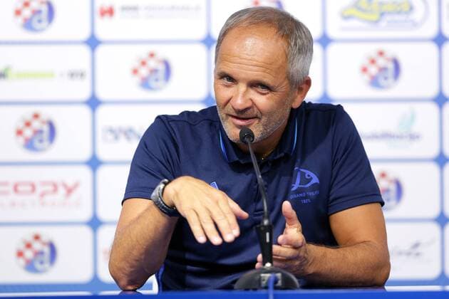FC Dinamo Tbilisi held a press conference PK Pressekonferenz 25.07.2016., Croatia, Zagreb - The press conference FC Dinamo Tbilisi on the eve of the match with GNK Dinamo. Coach Juraj Jarabek.  LukaxStanzl PIXSELL