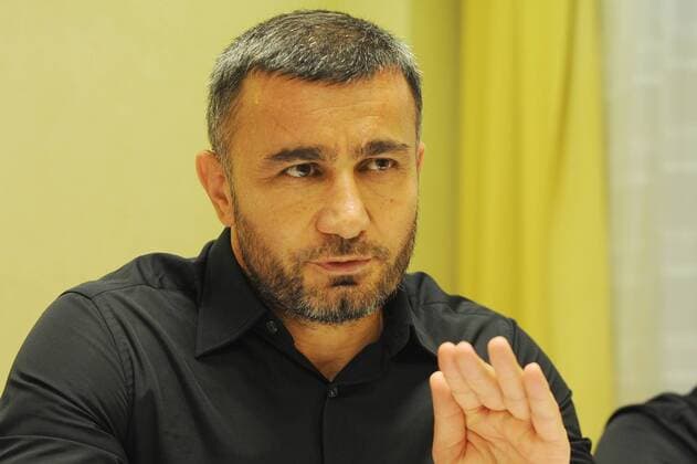 Fußball, CL Quali, Karabach Agdam - PK Coach of Karabach GURBAN GURBANOV speaks during the press conference PK Pressekonferenz prior to 3rd qualifying round of football Champions League, 1st leg: Viktoria Plzen vs Karabach in Pilsen, Czech Republic, July 25, 2016. (CTKxPhoto PavelxNemecek) CTKPhotoP201607250888701  nmc1
