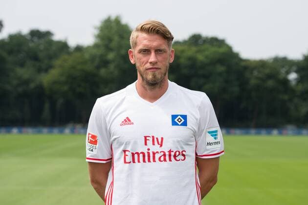 Fußball, GER, 1.Bundesliga, Porträttermin 2016 2017, Hamburger SV, Aaron Hunt