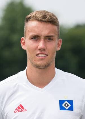 Fußball, GER, 1.Bundesliga, Porträttermin 2016 2017, Hamburger SV, Luca Waldschmidt