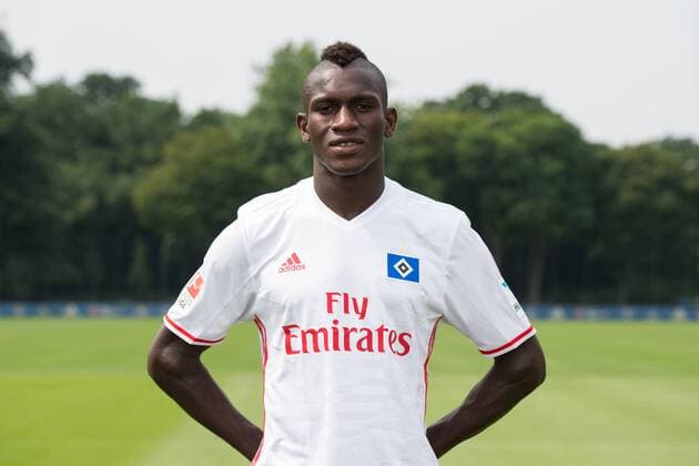 Fußball, GER, 1.Bundesliga, Porträttermin 2016 2017, Hamburger SV, Bakery Jatta