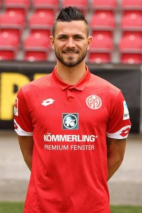 DANNY LATZA FUSSBALL, GER, 1. LIGA, BUNDESLIGA, PORTRAETTERMIN 2016 2017, FSV MAINZ 05 