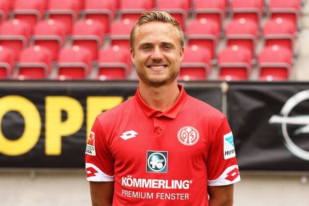 PIERRE BENGTSSON FUSSBALL, GER, 1. LIGA, BUNDESLIGA, PORTRAETTERMIN 2016 2017, FSV MAINZ 05 