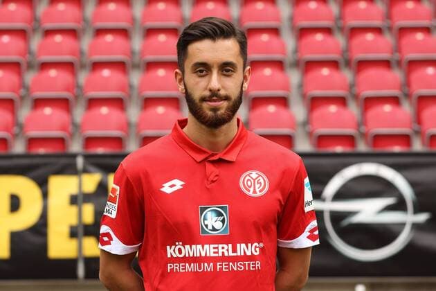 YUNUS MALLI FUSSBALL, GER, 1. LIGA, BUNDESLIGA, PORTRAETTERMIN 2016 2017, FSV MAINZ 05 