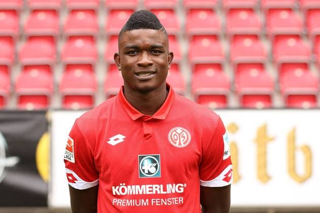 JHON CORDOBA FUSSBALL, GER, 1. LIGA, BUNDESLIGA, PORTRAETTERMIN 2016 2017, FSV MAINZ 05 