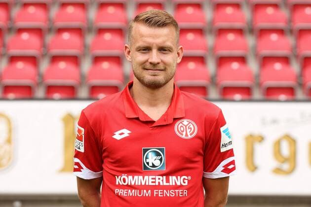 DANIEL BROSINSKI FUSSBALL, GER, 1. LIGA, BUNDESLIGA, PORTRAETTERMIN 2016 2017, FSV MAINZ 05 