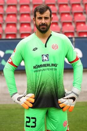 GIANLUCA CURCI FUSSBALL, GER, 1. LIGA, BUNDESLIGA, PORTRAETTERMIN 2016 2017, FSV MAINZ 05 