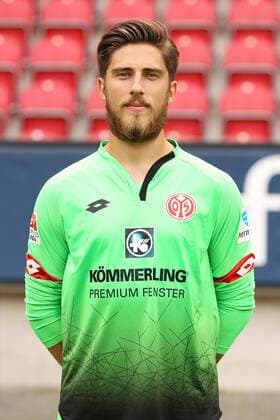 JANNIK HUTH FUSSBALL, GER, 1. LIGA, BUNDESLIGA, PORTRAETTERMIN 2016 2017, FSV MAINZ 05 