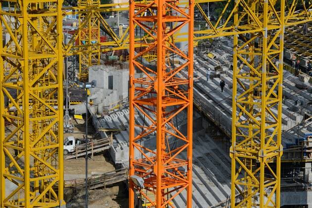 FuÃŸball, Zentralstadion in Jekaterinburg im Bau fÃ¼r die FIFA WM 2018 YEKATERINBURG, RUSSIA - JULY 26, 2016: A view of Yekaterinburg Central Stadium (Yekaterinburg Arena) that is currently under renovation. The stadium will host 2018 FIFA World Cup WM Weltmeisterschaft Fussball matches. Donat Sorokin TASS  72454759st