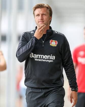Markus Kroesche (Co-Trainer, Bayer 04 Leverkusen), Training Bayer 04 Leverkusen, Fussball, 1. Bundesliga, 26.07.2016, Leverkusen Copyright: Deutzmannx xEibner-Pressefoto EP_cdn