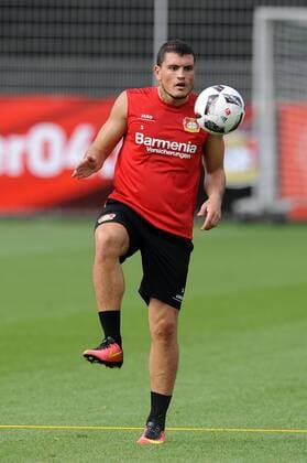 Kyriakos Papadopoulos ( Bayer 04 Leverkusen ) Training Bayer 04 Leverkusen, Fussball, 1. Bundesliga, 14.07.2016 Foto : Thomas Thienel Eibner Leverkusen Copyright: Thienel Eibner-Pressefoto EP_TTL