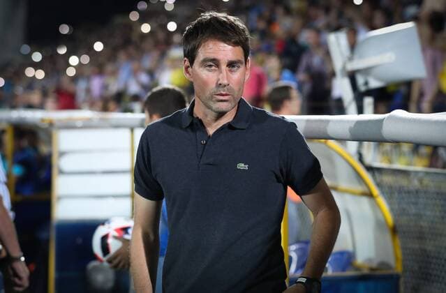 Anderlecht s head coach Rene Weiler pictured at the start of the first leg of the third qualification round between Belgian first league soccer team RSC Anderlecht and Russian team FC Rostov in the Champions League competition, on Tuesday 26 July 2016, in Rostov-on-Don, Russia. VIRGINIExLEFOUR  x04899244x