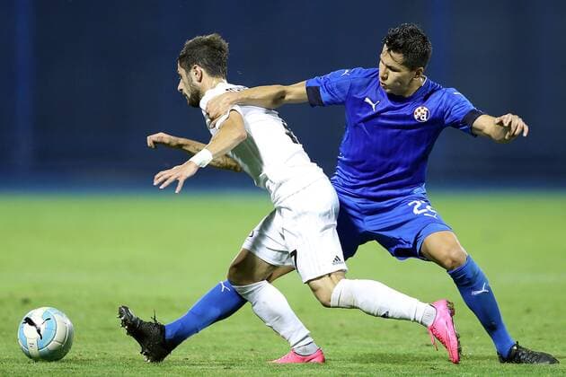 Third Qualifying Round of the Champions League, match GNK Dinamo - FC Dinamo Tbilisi 26.07.2016., Croatia, Zagreb - Third Qualifying Round of the Champions League, match GNK Dinamo - FC Dinamo Tbilisi. Leonardo German Sigali.  GoranxStanzl PIXSELL
