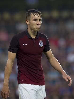 Josef Sural of Sparta in action during the 3rd qualifying round of football Champions League, 1st leg: Sparta Praha vs Steaua Bucharest in Prague, Czech Republic, July 26, 2016. (CTKxPhoto MichalxKamaryt) CTKPhotoP201607261005401  kmt 9