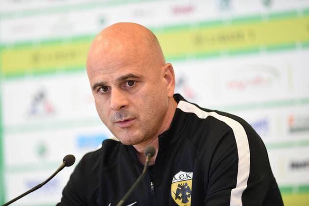 Timur Ketspagia (Coach aek athenes) FOOTBALL : PK AEK Athen - Europa Ligue - 3. Quali Runde - 27 07 2016 FredericChambertx 