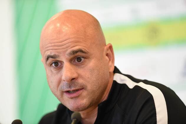 Timur Ketspagia (Coach aek athenes) FOOTBALL : PK AEK Athen - Europa Ligue - 3. Quali Runde - 27 07 2016 FredericChambertx 