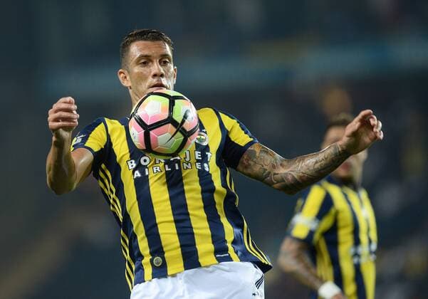 UEFA Champions League Third qualifying round first leg match between Fenerbahce Istanbul and Monaco on July 27, 2016 at the Ulker Stadium in Istanbul,Turkey. Pictured: Jose Fernandao of Fenerbahce. 