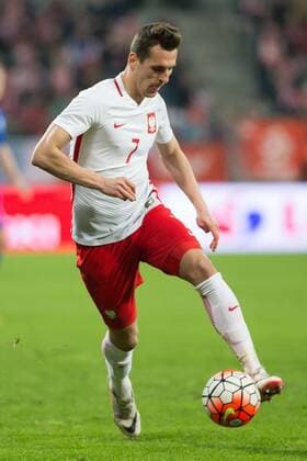 March 26, 2016 - Warsaw, Poland - Polish player Arkadiusz Milik will play in italian team Napoli in season 2016 17. ..Last season Milik hit 24 goals and provided 12 assists in 42 games for Ajax. Arkadiusz Milik will play in Napoli in season 2016 17  - ZUMAn230