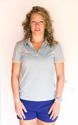 Olympia 2016 - Tennis: Laura Siegemund bei einem Fototermin in Metzingen am 28.07.2016 Sportler Tennis Olympische Spiele Olympiade Rio de Janeiro 2016 S Einzelbild Einzelfigur angeschnitten Portrait Portraet Portraet Querformat Metzingen Copyright: Eibner-Pressefoto EP_eer
