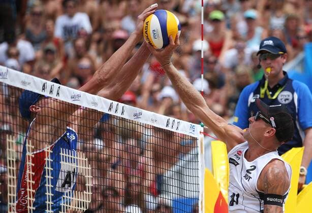 BEACHVOLLEYBALL - A1 Major Klagenfurt 2016 KLAGENFURT,AUSTRIA,28.JUL.16 - Beach volleyball Beachvolleyball - FIVB World Tour 2016, A1 Major Klagenfurt, men. Image shows Alexander Horst (AUT). GEPAxpictures xDanielxGoetzhaber