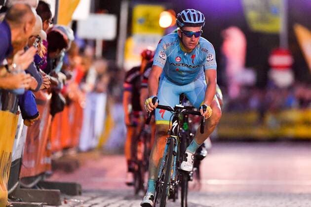 Dutch Lieuwe Westra of Astana Pro Team pictured in action during the 11th edition of the Profronde van Lommel cycling race, Wednesday 27 July 2016 in Lommel. The contest is a part of the traditional criteriums , local races in which mainly cyclists who rode the Tour de France compete. LUCxCLAESSEN  x04899662x
