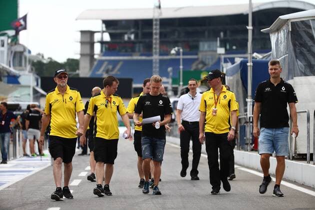 German Grand Prix, Hockenheimring 28 - 31 July 2016 28.07.2016 - Kevin Magnussen (DEN) Renault F1 Team RS16 