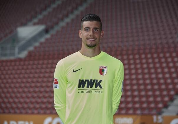 Ioannis Gelios (Torwart FC Augsburg 24) FC Augsburg, Porträttermin 2016 2017,