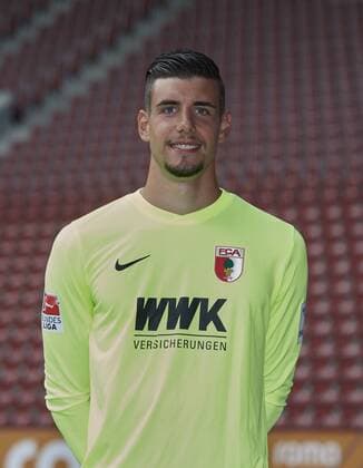 Ioannis Gelios (Torwart FC Augsburg 24) FC Augsburg, Porträttermin 2016 2017,