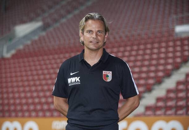Sascha Franz (Co-Trainer FC Augsburg) FC Augsburg, Porträttermin 2016 2017,