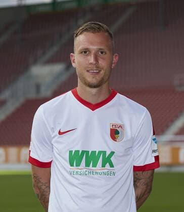 Tim Rieder (FC Augsburg 40) FC Augsburg, Porträttermin 2016 2017,