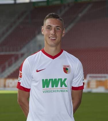 Dominik Kohr (FC Augsburg 21) FC Augsburg, Porträttermin 2016 2017,
