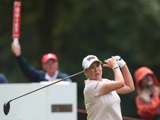 July 28, 2016 - Woburn, United Kingdom - Cristie Kerr of USA during Ricoh Women s British Open round 1 at MarquessÃ¢â‚¬â ¢ course, Woburn, Milton Keynes, Britain - 28 Jul 2016 Ricoh Women s British Open Round 1  - ZUMAn230