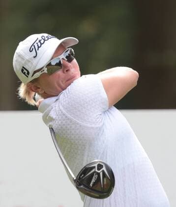 July 28, 2016 - Woburn, United Kingdom - Sarah Jane Smith of Australia during Ricoh Women s British Open round 1 at MarquessÃ¢â‚¬â ¢ course, Woburn, Milton Keynes, Britain - 28 Jul 2016 Ricoh Women s British Open Round 1  - ZUMAn230