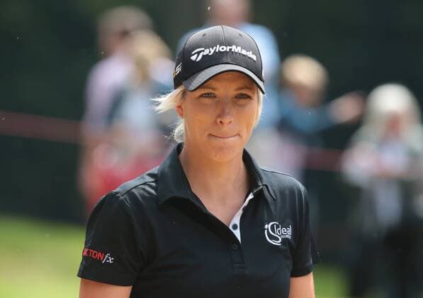 July 28, 2016 - Woburn, United Kingdom - Melissa Reid of England during Ricoh Women s British Open round 1 at Marquess course, Woburn, Milton Keynes, Britain - 28 Jul 2016 Ricoh Women s British Open Round 1  - ZUMAn230