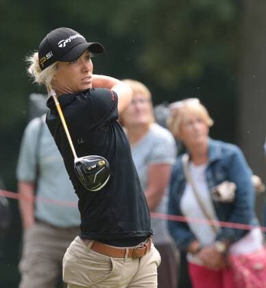 July 28, 2016 - Woburn, United Kingdom - Melissa Reid of England during Ricoh Women s British Open round 1 at MarquessÃ¢â‚¬â ¢ course, Woburn, Milton Keynes, Britain - 28 Jul 2016 Ricoh Women s British Open Round 1  - ZUMAn230