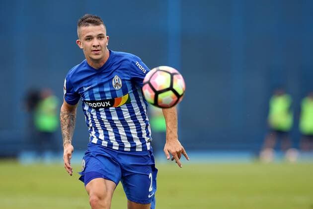 Third qualifying round, European League NK Lokomotiva - Vorskla Poltava 28.07.2016., Croatia, Maksimir Stadium, Zagreb - Third qualifying round, European LeagueNK Lokomotiva - Vorskla Poltava. Karlo Bartolec.  GoranxStanzl PIXSELL
