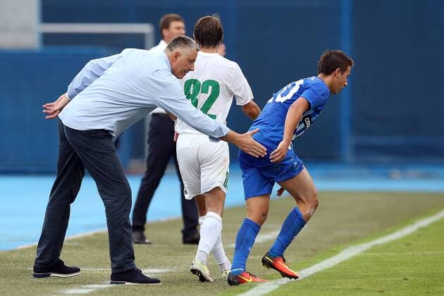 28.07.2016., Croatia, Maksimir Stadium, Zagreb - Third qualifying round, European LeagueNK Lokomotiva - Vorskla Poltava. Tomislav Ivkovic, Ivan Fiolic.  GoranxStanzl PIXSELL